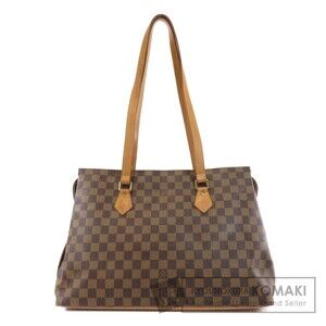 Louis Vuitton Colombine Annivery Damier Ebene Brown Tote Bag Canvas